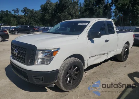 2018 Nissan Titan S из США, поврежденный, VIN 1N6AA1CK4JN508154